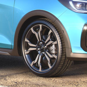 Platišče iz lahke zlitine 18" 5 x 2 kraki, črn